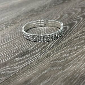 Triple‎ stack tennis bracelet